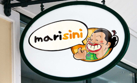 Marisini resto : Corporate Identity