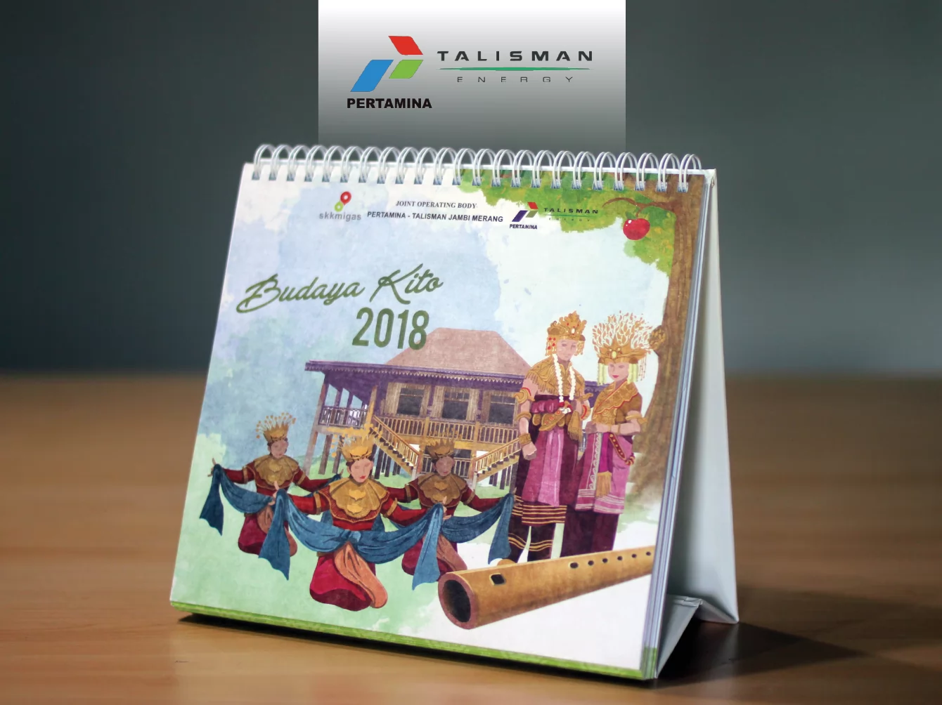 Pertamina-Talisman Energy Pop Up Calendar Main Cover